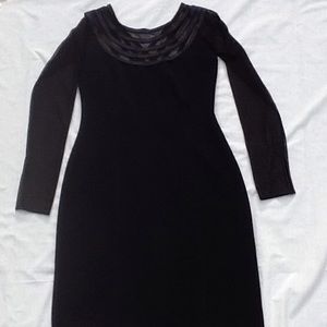 Mark Edwards sexy black dress